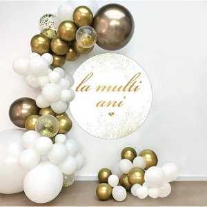 Aranjament DeLux white and gold