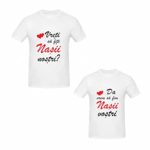 Cerere si raspuns catre Nasi - Tricou Personalizat