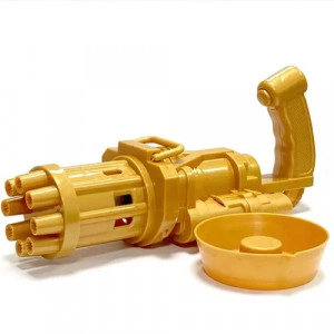Pistol pentru baloane de sapun galben