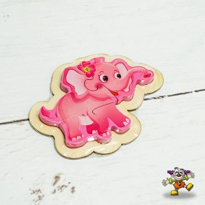 Puzzle elefant papucila