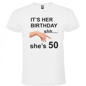 Tricou personalizat 50 ani
