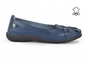 Kožne ženske espadrile SD-1114 teget - Img 2
