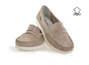 Kožne ženske espadrile 4146BE bež - Img 3
