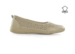 Kožne ženske espadrile 4029BE bež - Img 2