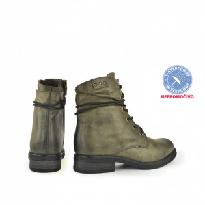 NEPROMOČIVE ženske duboke cipele 18AW1229SV sive - Img 3