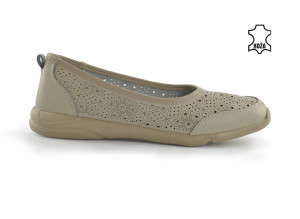 Kožne ženske espadrile 2954BE bež - Img 2