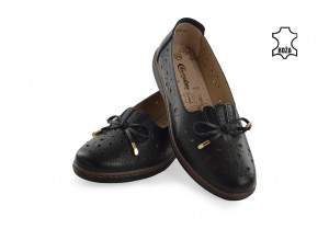 Kožne ženske espadrile 2767CR crne - Img 3
