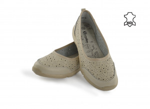 Kožne ženske espadrile 2954BE bež - Img 3