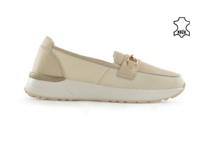 Kožne ženske espadrile 4158BE bež - Img 2