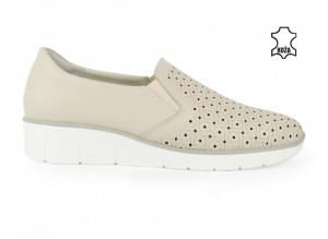 Kožne ženske espadrile 2652BE bež - Img 2