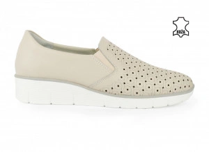 Kožne ženske espadrile 2652BE bež - Img 2