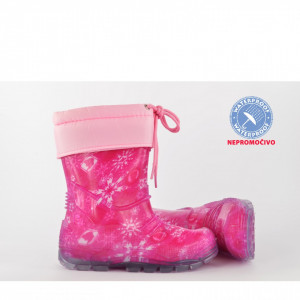 NEPROMOČIVE gumene dečije čizme 00483 roze - Img 2