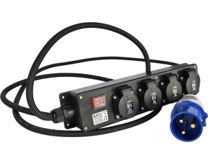 Prelungitor industrial cu prize multiple KS EX3M-4S