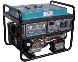 Generator pe gaz/benzina "Könner & Söhnen" KS 5000E G - Img 3