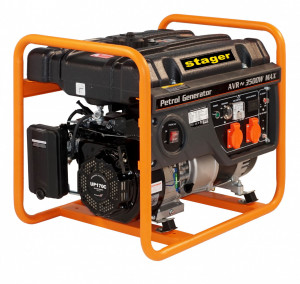 Stager GG 4000D Generator open-frame 3.5kW, monofazat, benzina, pornire la sfoara - Img 3