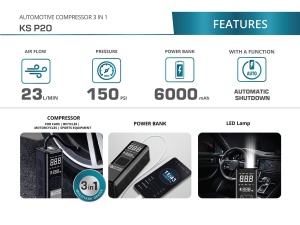 Compresor cu acumulator KS P20 - Img 4