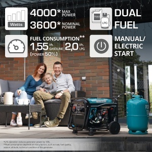 Generator cu inverter KS 4100iEG - Img 2