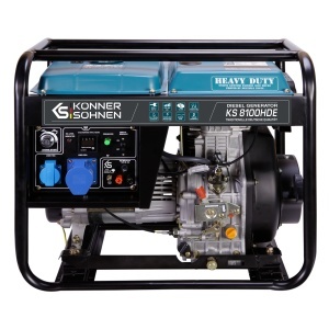 Generator diesel "Könner & Söhnen" KS 8100HDE (EURO V)