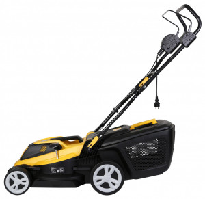 Texas TME1600, masina de tuns gazonul, motor electric, 1600W, latime lucru 380mm, reglaj central 6 trepte, sac 40 litri - Img 4