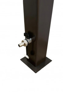 Pompa de gradina, OTEL, vopsit electrostatic, cu 2 robineti, apa si furtun, EKXON TECHNOLOGY - Img 2