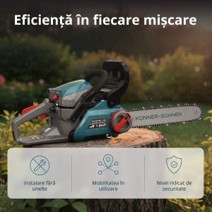 Fierăstrău pe benzină KS CS18G-14C - Img 3
