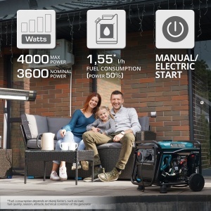 Generator cu inverter KS 4100iE - Img 2