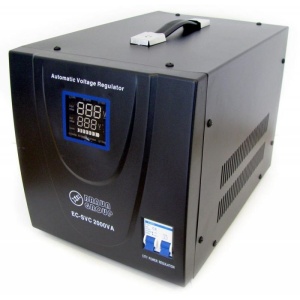 Stabilizator de tensiune cu servomotor EC-SVC 2000VA