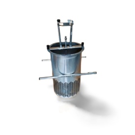 Zdrobitor de fructe si legume cu separare de sâmburi cu orificii 4,5x25mm, fără motor