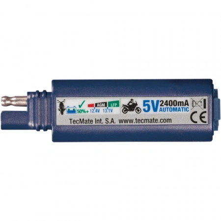 OptiMATE USB töltő csatlakozó, akku töltöttség kijelzővel - Img 3