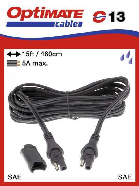 Töltő hosszabbító kábel OptiMate-hez (SAE, 4,6m)