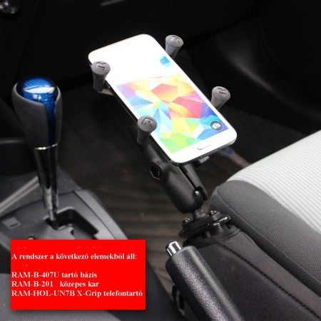 Autó ülés mellé ékelődő tartó 1"-os golyóval (Seat Tough-Wedge) - Img 2