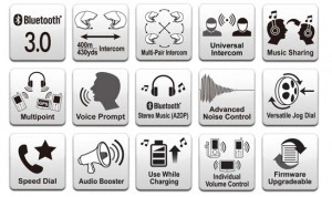 SENA SMH-5 Bluetooth sztereó kommunikációs szett univerzális mikrofon kittel - Img 3