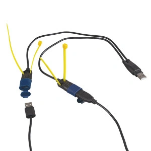 OptiMATE O-110 USB Y-elosztó kábel, időjárásálló csatlakozórendszerrel - Img 4