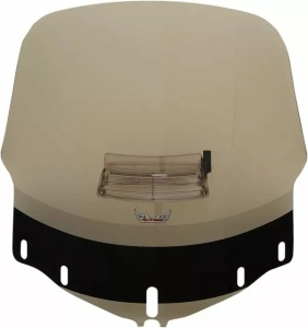 Füst színű szélvédő (66cm magas)