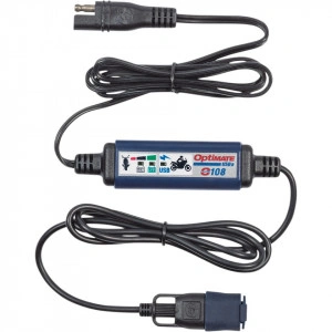 OptiMate USB O108 motorkerékpáros USB töltő 3,3A (Lithium akkuhoz is)