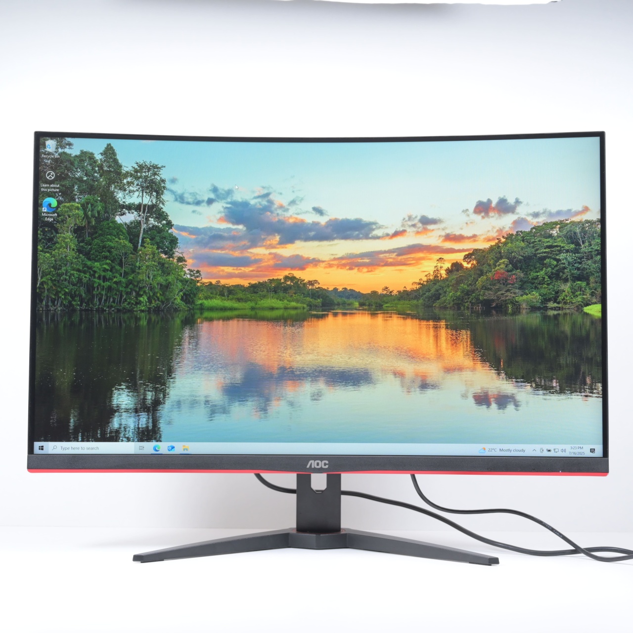 Monitor AOC C32G2ZE Gen 2 FullHD, 240Hz, 0.5ms - 1 | YEO