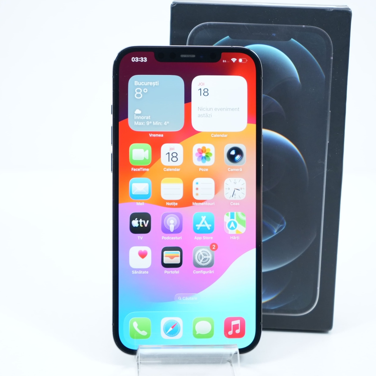 Telefon Apple iPhone 12 Pro Max 128GB, Graphite