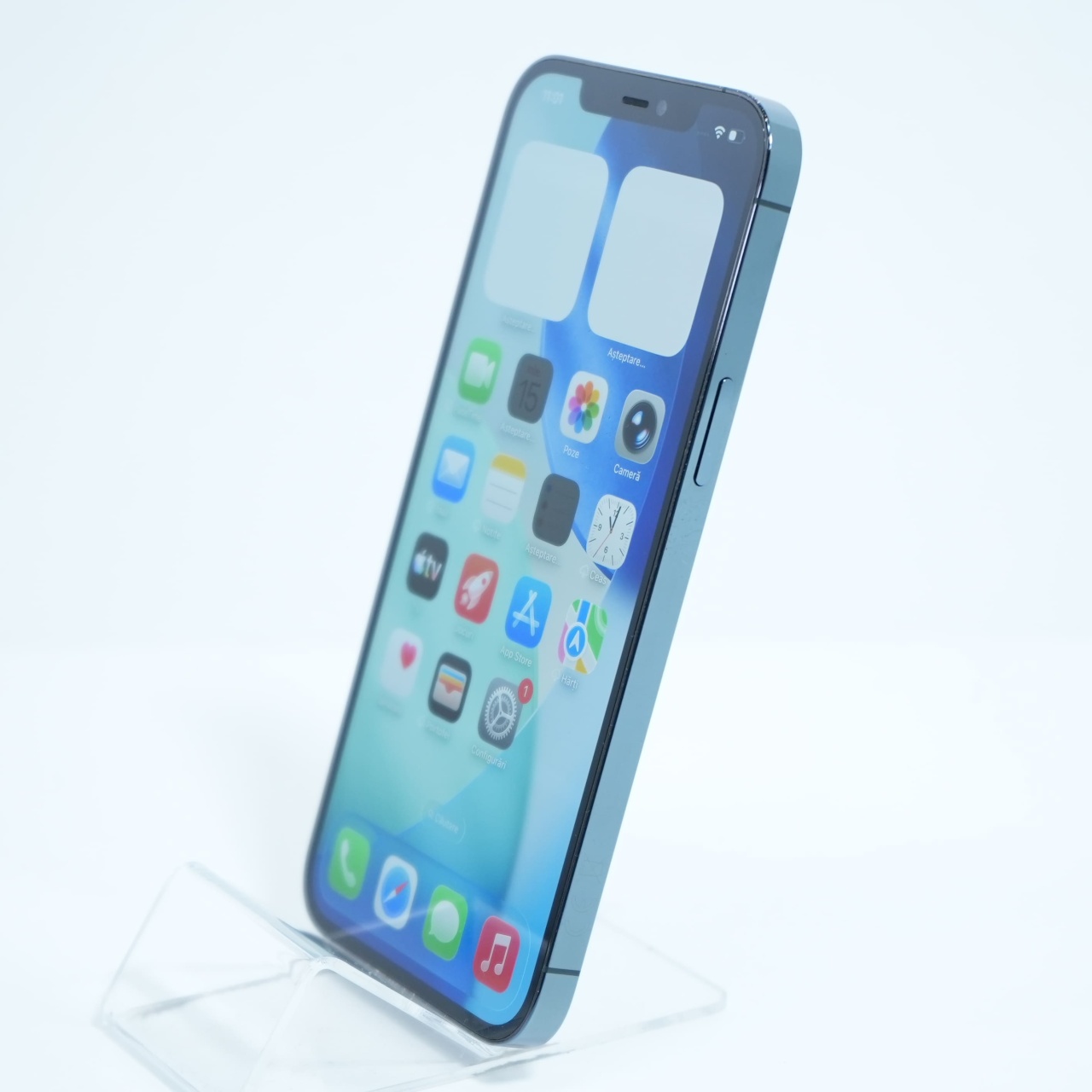 Telefon Apple iPhone 12 Pro Max 128GB, Pacific Blue - imagine 3