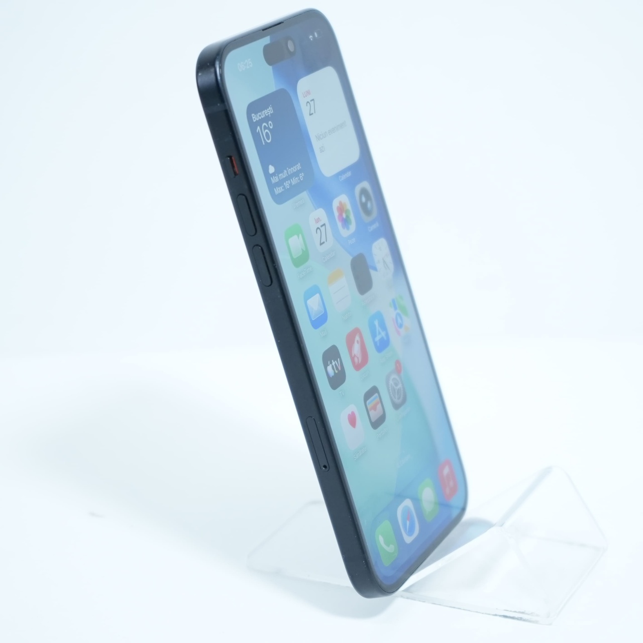 Telefon Apple iPhone 15 Plus 128GB, Black - imagine 4