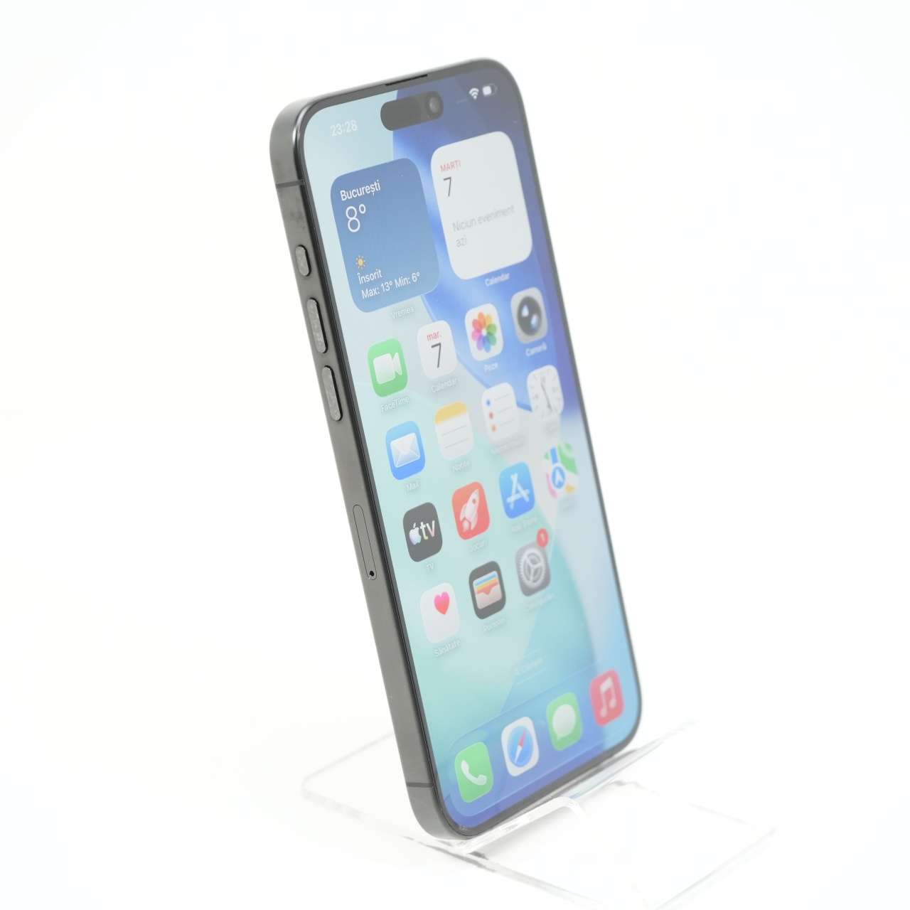 Telefon Apple iPhone 15 Pro Max 256GB, Black Titanium - imagine 3