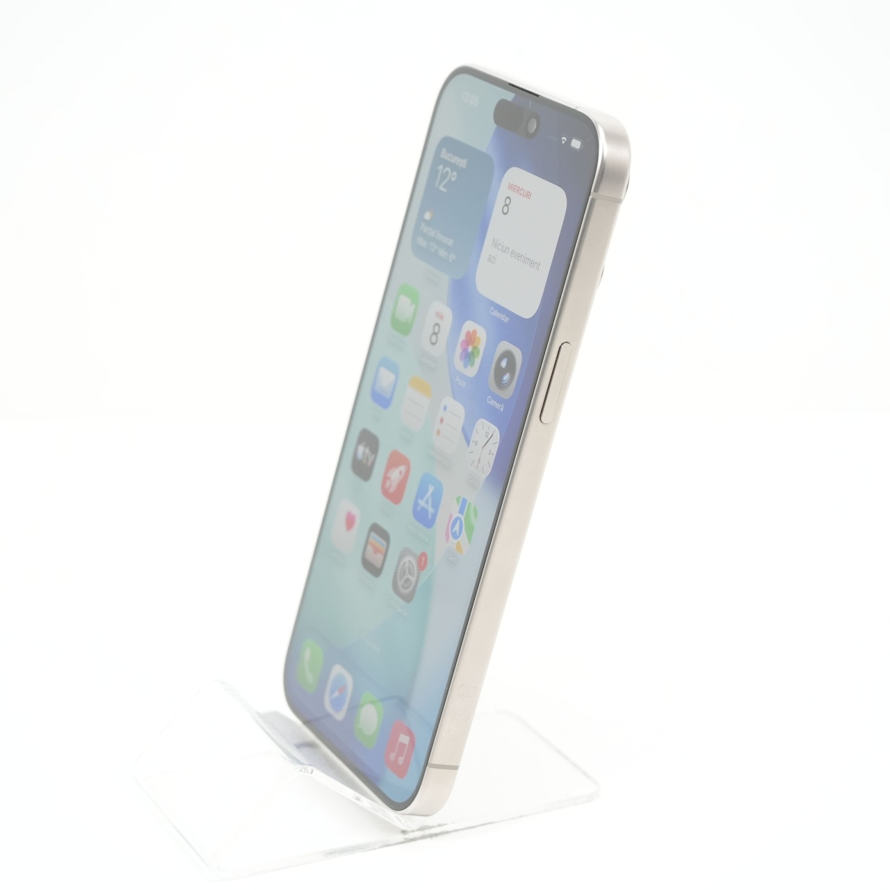 Telefon Apple iPhone 15 Pro Max 256GB, Natural Titanium - imagine 4