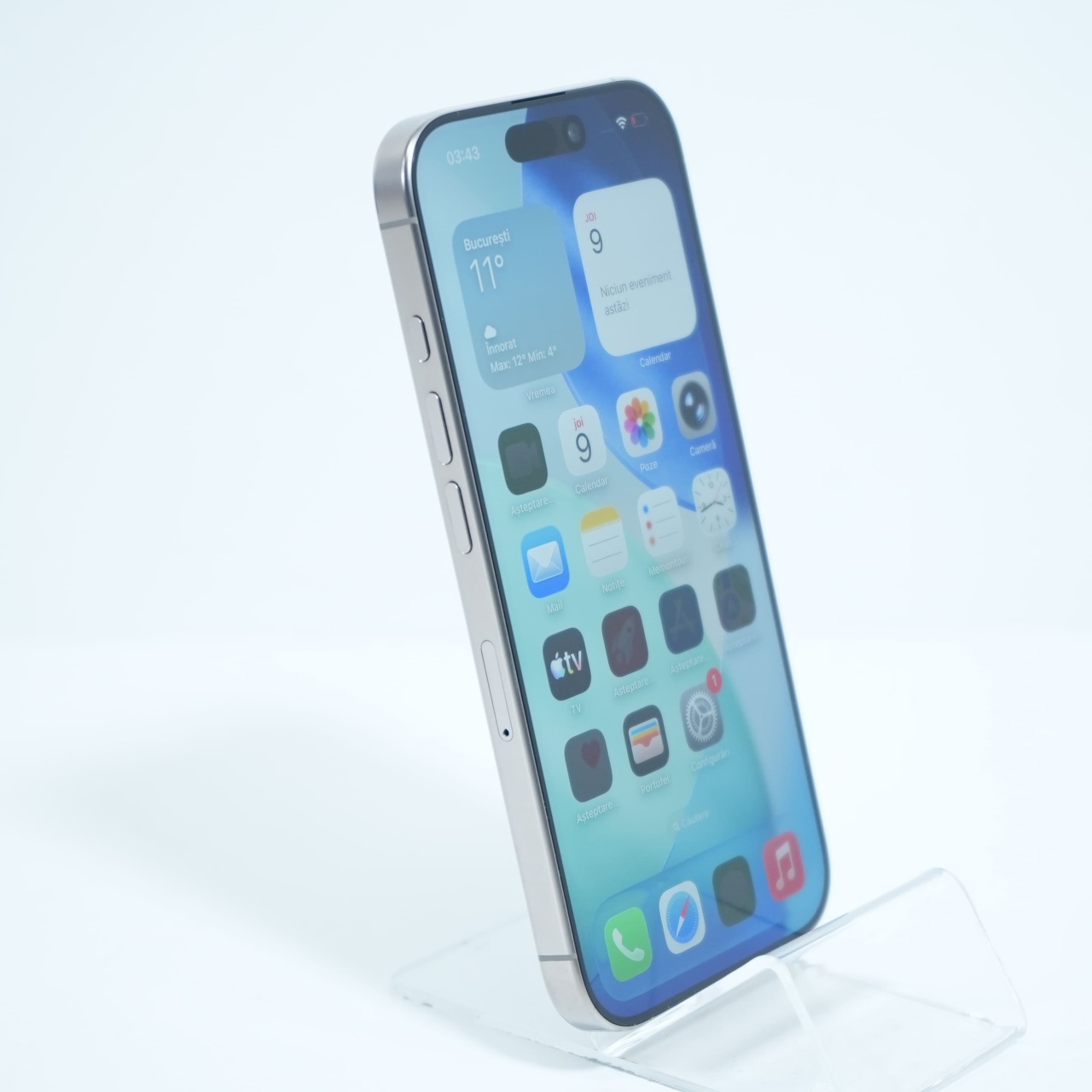 Telefon Apple iPhone 16 Pro 128GB, Natural Titanium - imagine 4