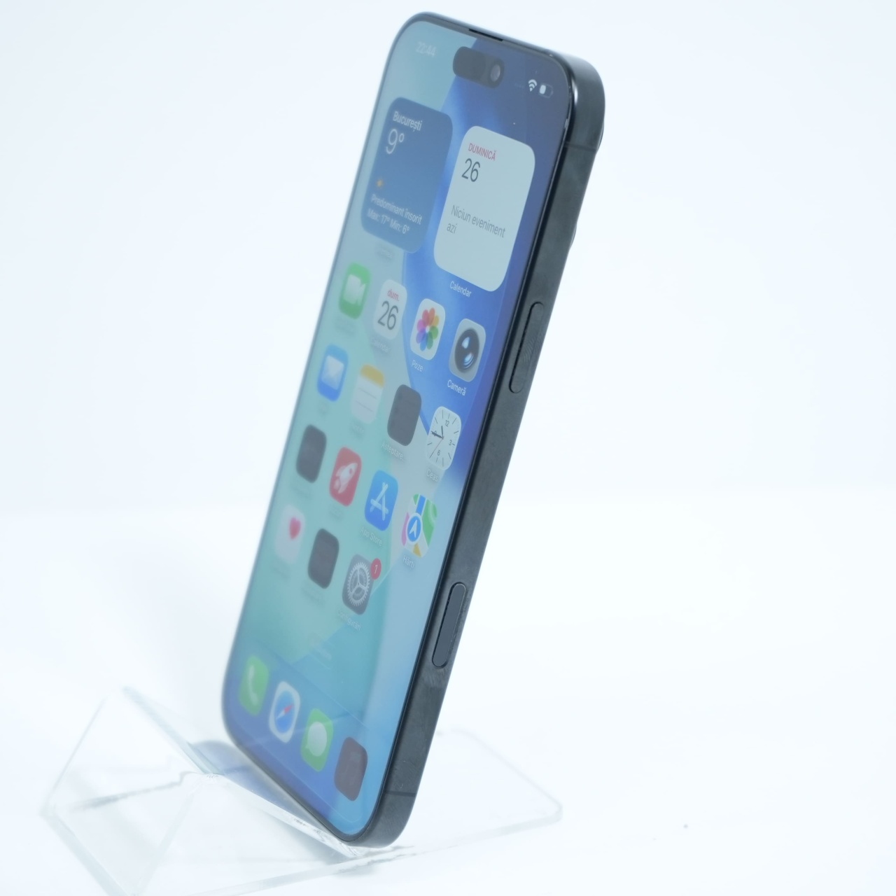 Telefon Apple iPhone 16 Pro Max 256GB, Black Titanium - imagine 3