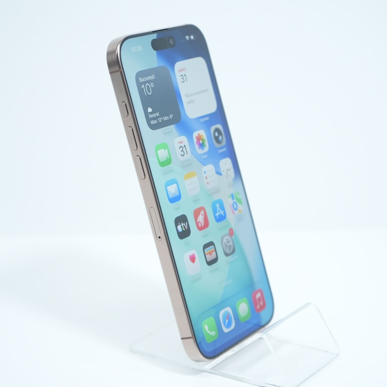 Telefon Apple iPhone 16 Pro Max 256GB, Desert Titanium - imagine 4