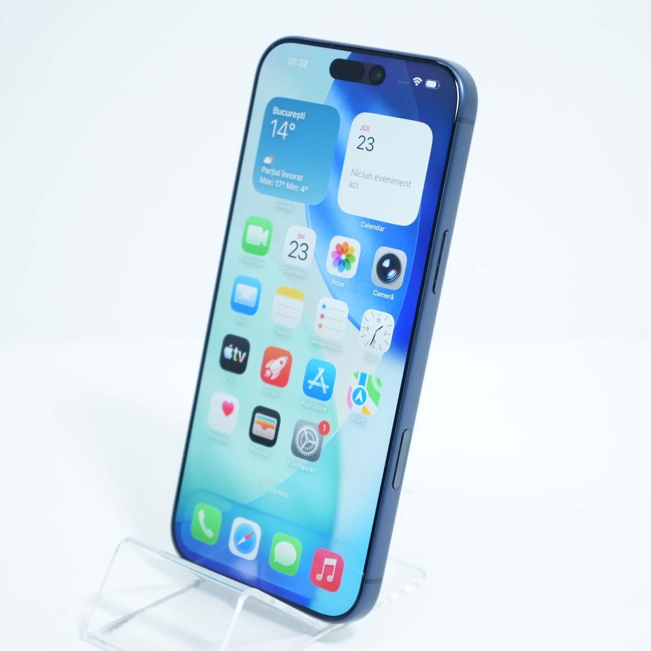 Telefon Apple Iphone 17 Pro Max 256GB, Deep Blue - imagine 3