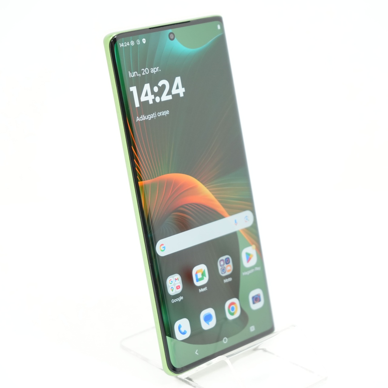 Telefon Motorola Edge 50 Fusion, Forest Green - imagine 3