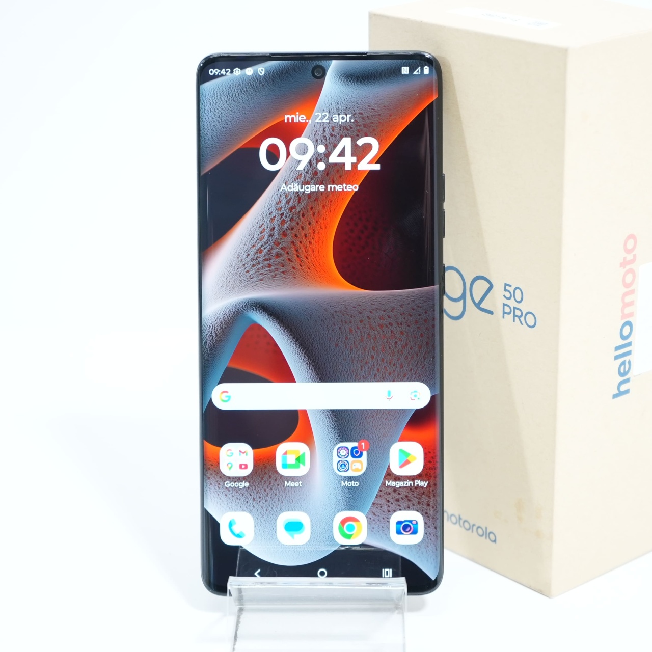 Telefon Motorola Edge 50 Pro, Black Beauty - imagine 8