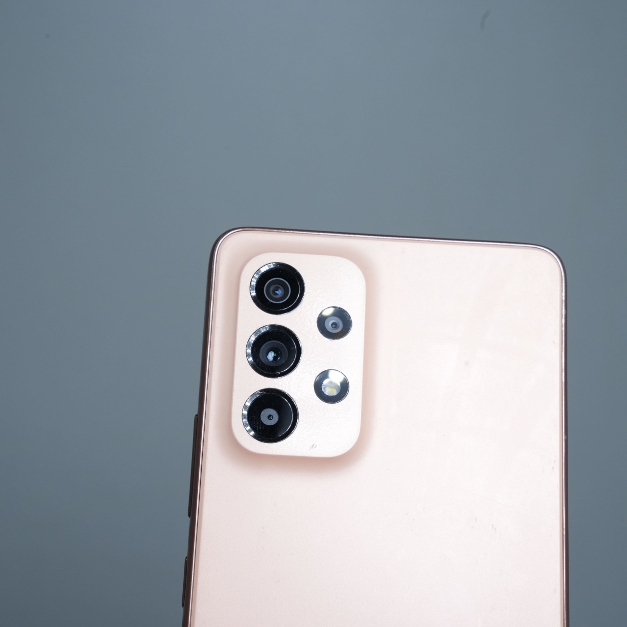 Telefon Samsung Galaxy A53, Peach - imagine 5