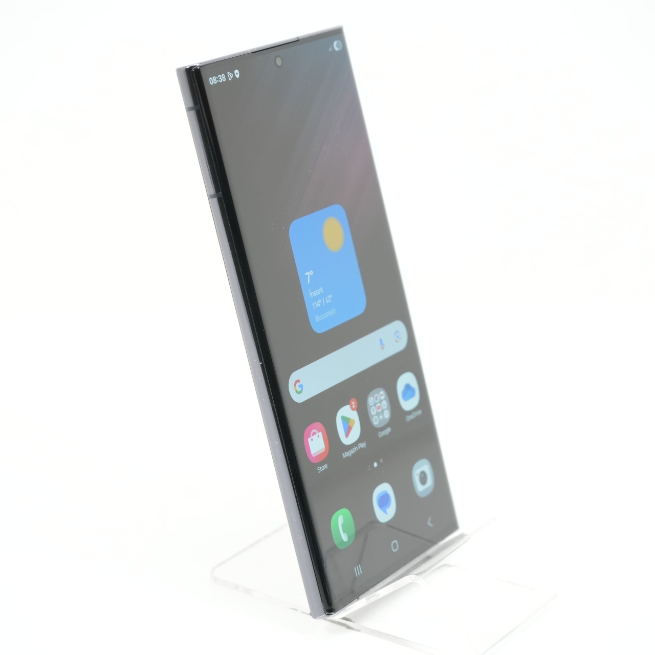 Telefon Samsung Galaxy S22 Ultra 128GB, Phantom Black - imagine 3