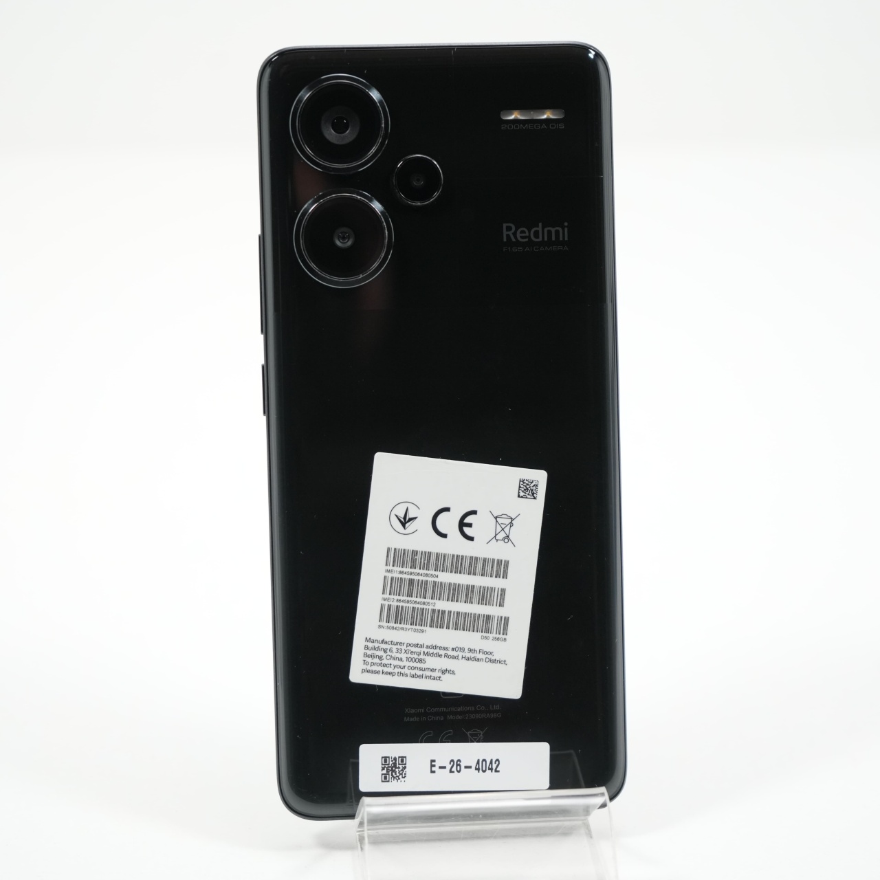 Telefon Xiaomi Redmi Note 13 Pro+, Midnight Black (Fushion Black) - imagine 2